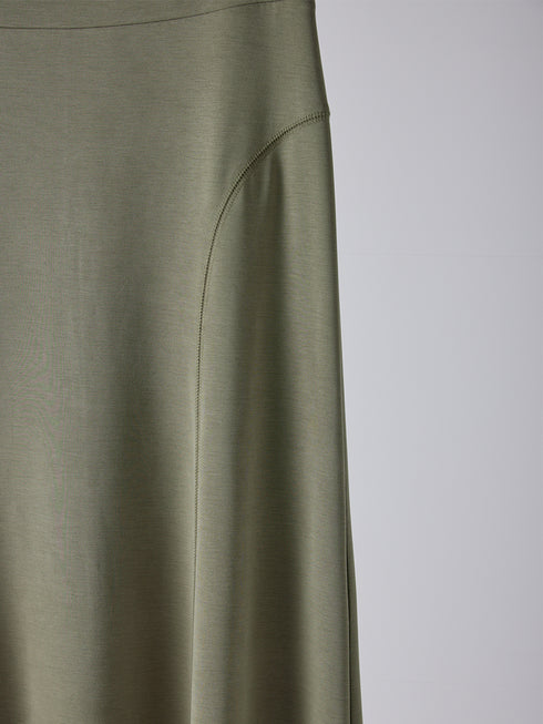 【 予約:2月上旬 】FIBRIL JERSEY SKIRT /Y261-21023