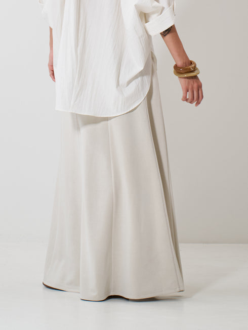 【 予約:2月上旬 】FIBRIL JERSEY SKIRT /Y261-21023