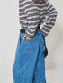 【 予約:2月上旬 】LASER CUT WIDE DENIM /Y261-31001