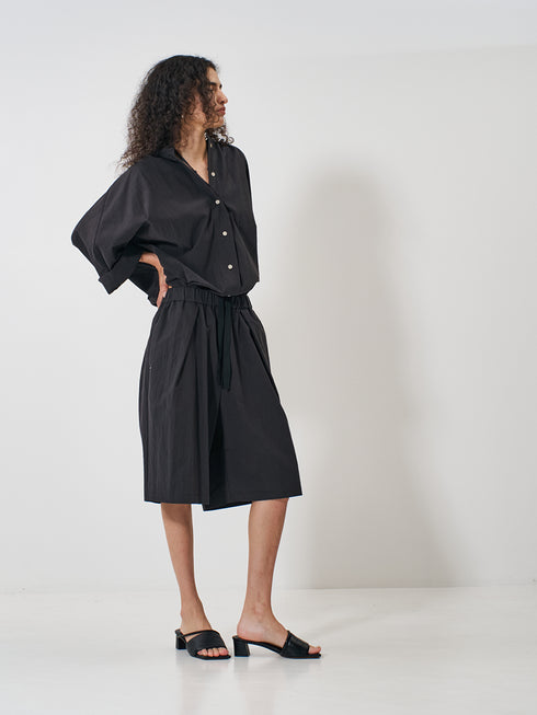 【 予約:2月上旬 】ROUND FORM SHIRT /Y261-11005