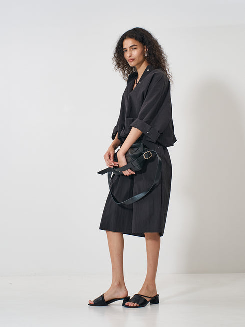 【 予約:2月上旬 】ROUND FORM SHIRT /Y261-11005