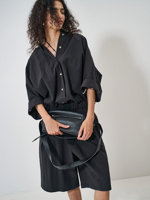 【 予約:2月上旬 】ROUND FORM SHIRT /Y261-11005