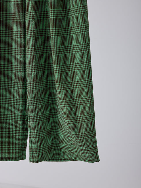 【 予約:2月上旬 】PLAID TUCK EASY PT /Y261-31008