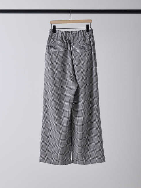 【 予約:2月上旬 】PLAID TUCK EASY PT /Y261-31008