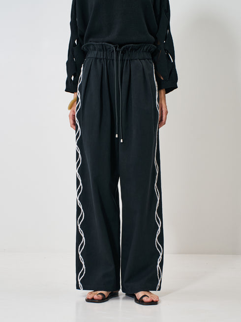 【 予約:2月上旬 】CODE EMBRO PANTS /Y261-32004