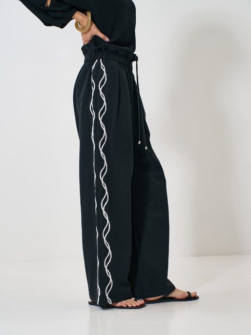 【 予約:2月上旬 】CODE EMBRO PANTS /Y261-32004