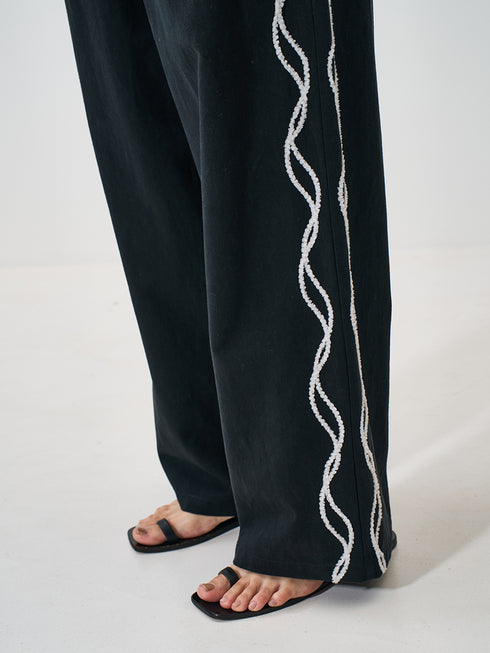 【 予約:2月上旬 】CODE EMBRO PANTS /Y261-32004