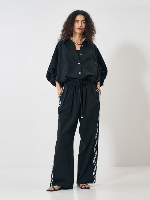 【 予約:2月上旬 】CODE EMBRO PANTS /Y261-32004