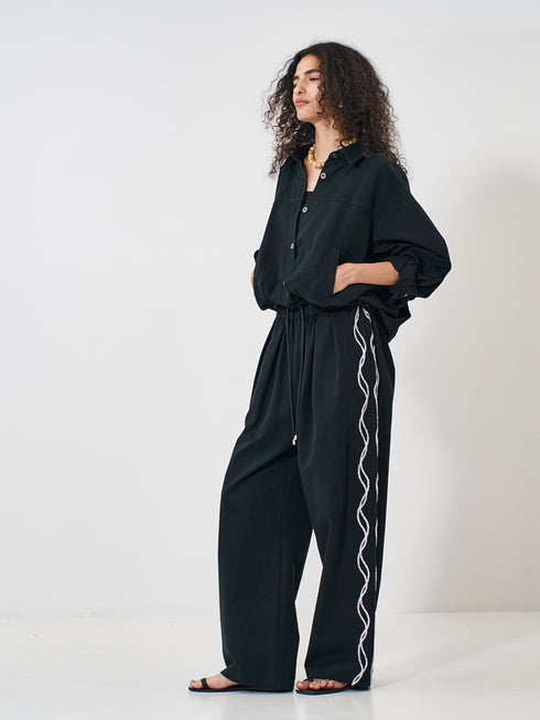 【 予約:2月上旬 】CODE EMBRO PANTS /Y261-32004