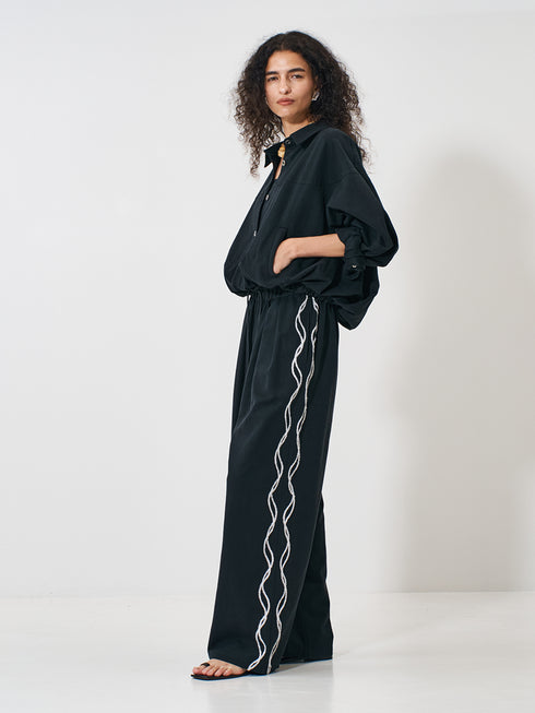 【 予約:2月上旬 】CODE EMBRO PANTS /Y261-32004