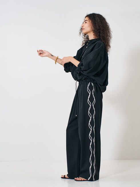 【 予約:2月上旬 】CODE EMBRO PANTS /Y261-32004