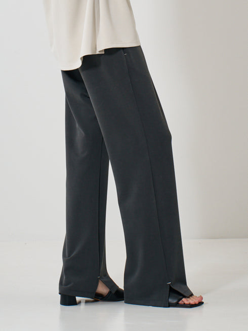 【 予約:2月上旬 】SIDE SLIT SLACKS /Y261-32022