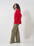 【 予約:2月上旬 】SIDE SLIT SLACKS /Y261-32022