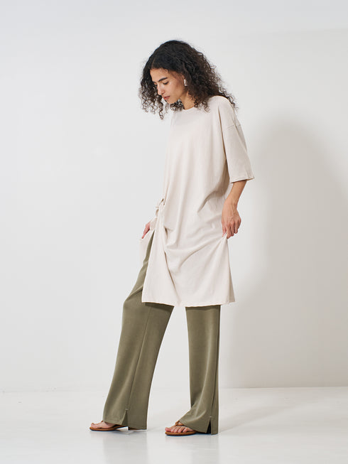 【 予約:2月上旬 】SIDE SLIT SLACKS /Y261-32022