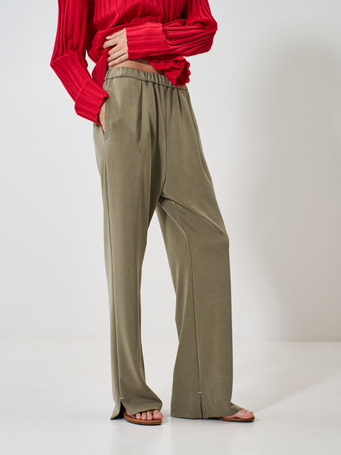 【 予約:2月上旬 】SIDE SLIT SLACKS /Y261-32022