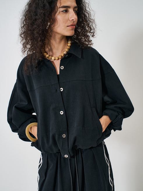 【 予約:2月上旬 】ROUND VOLUME BLOUSON /Y261-42003