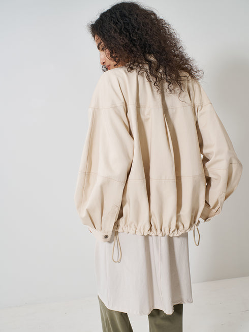 【 予約:2月上旬 】ROUND VOLUME BLOUSON /Y261-42003