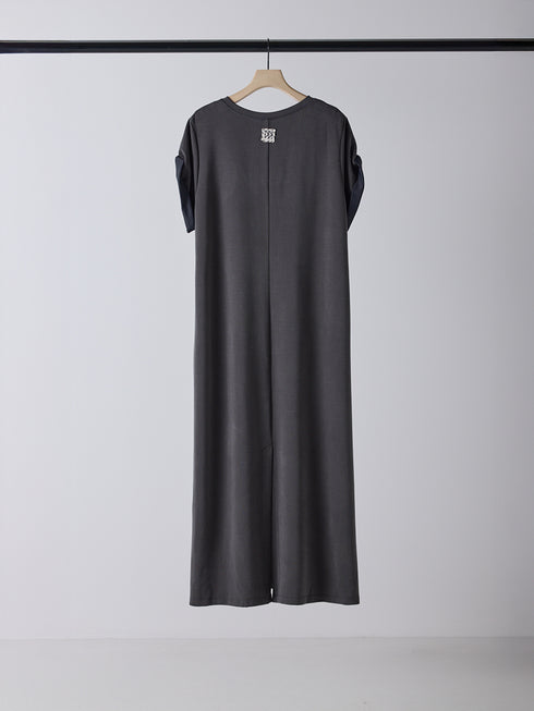 【 予約:2月上旬 】EYELETS TEE DRESS /Y261-52021