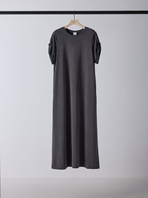 【 予約:2月上旬 】EYELETS TEE DRESS /Y261-52021
