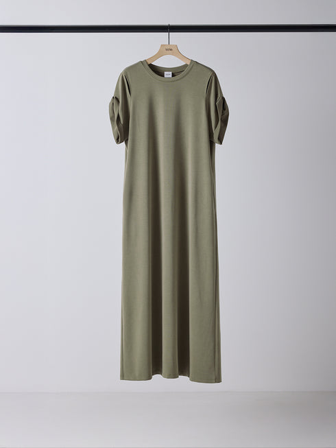 【 予約:2月上旬 】EYELETS TEE DRESS /Y261-52021