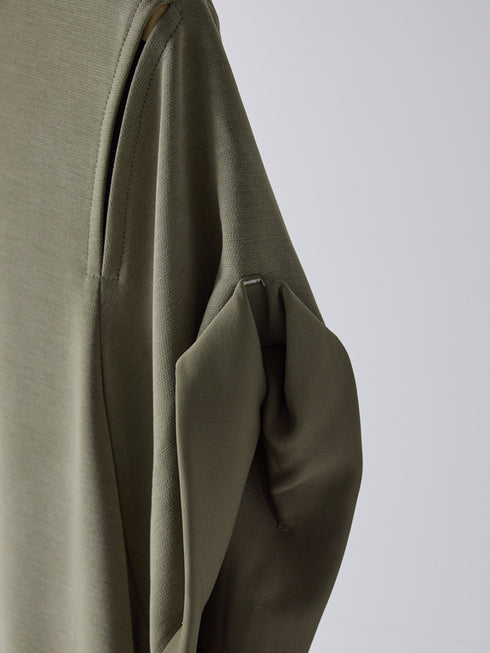 【 予約:2月上旬 】EYELETS TEE DRESS /Y261-52021