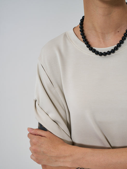 【 予約:2月上旬 】EYELETS TEE DRESS /Y261-52021