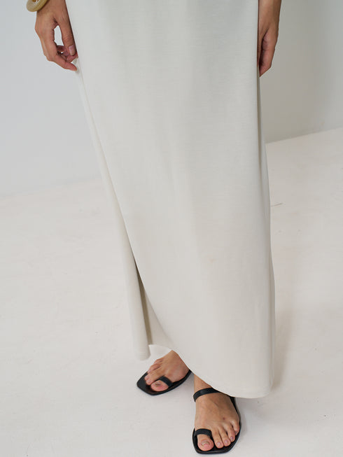 【 予約:2月上旬 】EYELETS TEE DRESS /Y261-52021