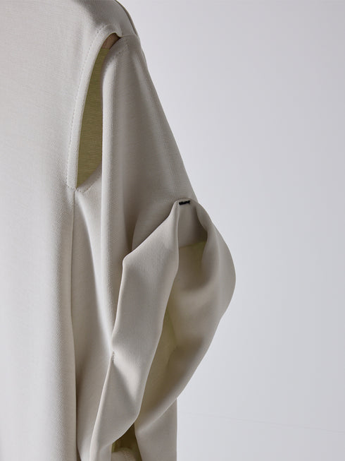 【 予約:2月上旬 】EYELETS TEE DRESS /Y261-52021