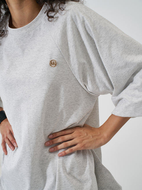 【 予約:2月上旬 】3/4 SLEEVE BALLOON T /Y261-81019