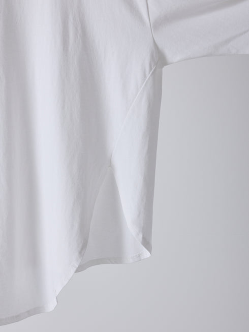 【 予約:2月上旬 】TWIST HEM TEE /Y261-81024