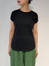 【 予約:6月中旬 】SHORT SLEEVE RIB TEE / Y261-81025-2