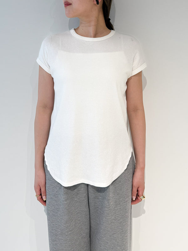 【 予約:8月下旬 】SHORT SLEEVE RIB TEE / Y261-81025-3