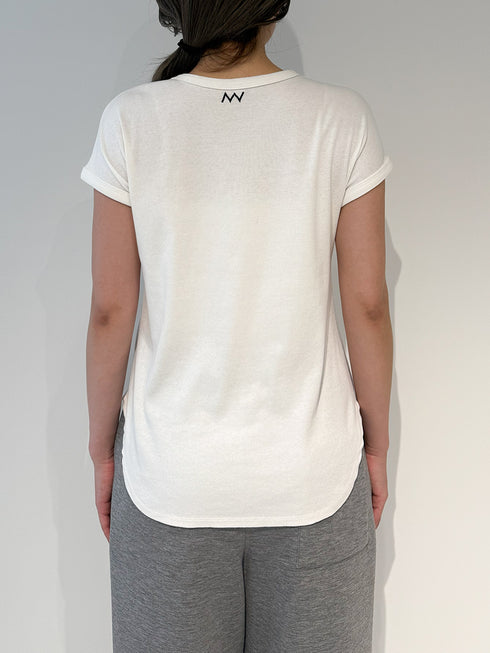 【 予約:6月中旬 】SHORT SLEEVE RIB TEE / Y261-81025-2