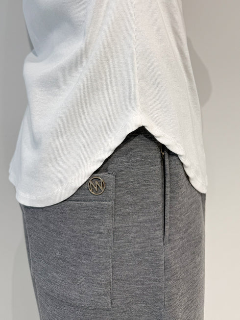【 予約:6月中旬 】SHORT SLEEVE RIB TEE / Y261-81025-2