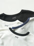 SHORT SLEEVE RIB TEE /Y261-81025