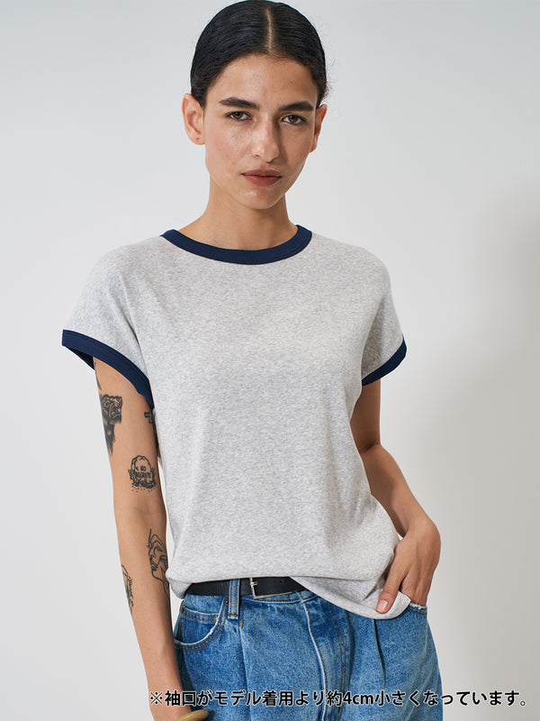 【 予約:2月上旬 】SHORT SLEEVE RIB TEE /Y261-81025
