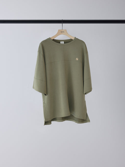 【 予約:2月上旬 】STITCH WORK TEE /Y261-82020