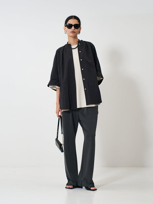 【 予約:2月上旬 】STITCH WORK TEE /Y261-82020