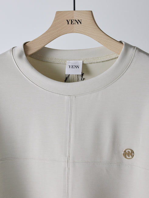 【 予約:2月上旬 】STITCH WORK TEE /Y261-82020