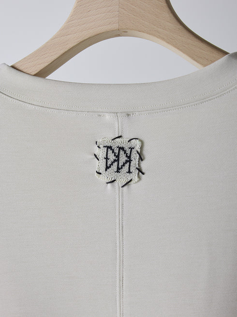 【 予約:2月上旬 】STITCH WORK TEE /Y261-82020