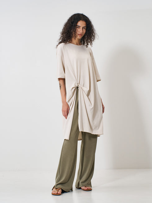 【 予約:2月上旬 】TWIST TUNIC TEE /Y261-82029