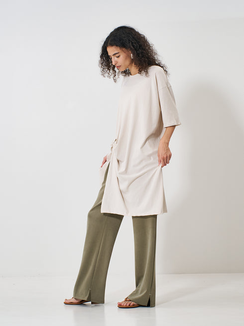 【 予約:2月上旬 】TWIST TUNIC TEE /Y261-82029