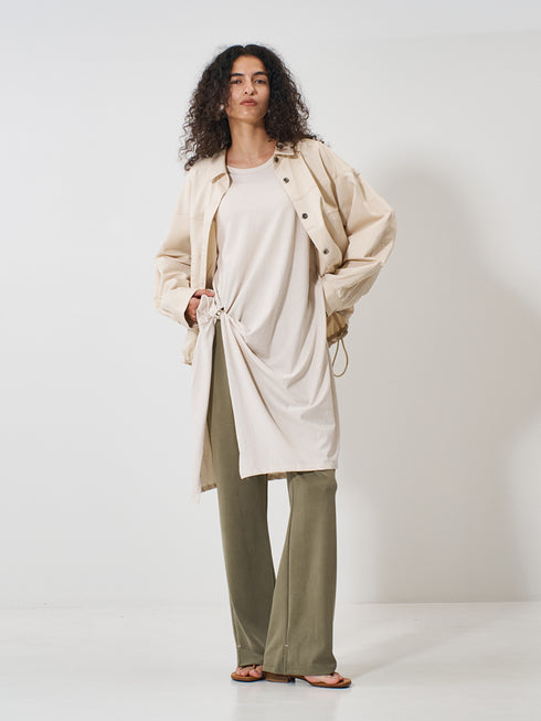 【 予約:2月上旬 】TWIST TUNIC TEE /Y261-82029