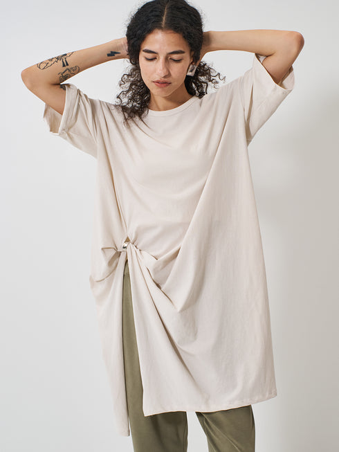 【 予約:2月上旬 】TWIST TUNIC TEE /Y261-82029