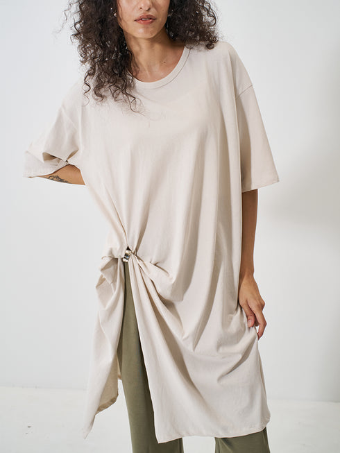 【 予約:2月上旬 】TWIST TUNIC TEE /Y261-82029