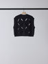 【 予約:2月上旬  】CUT OUT PATTERN VEST /Y261-91012