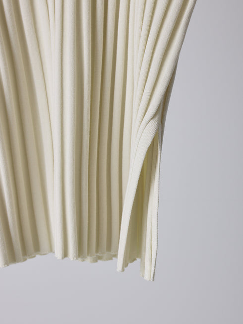 【 予約:2月上旬  】RIB KNIT LONG TEE /Y261-91014