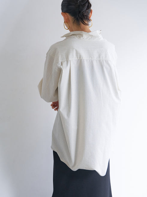 【 予約:8月中旬 】WIRED OVER SHIRT /Y263-11093