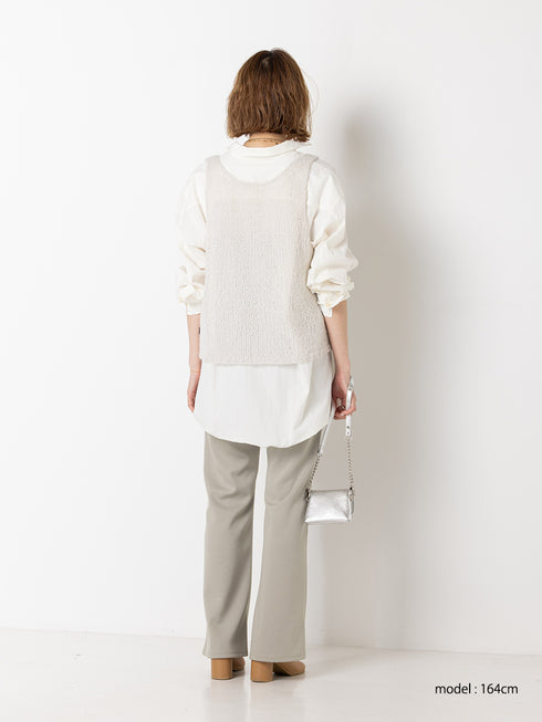 【 予約:8月中旬 】WIRED OVER SHIRT /Y263-11093