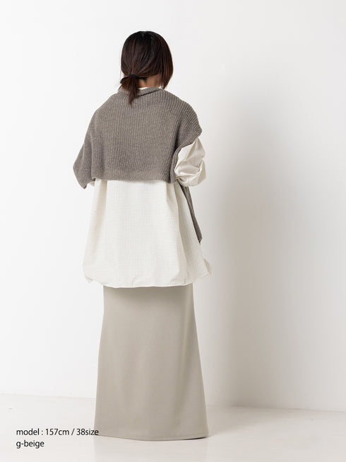 【 予約:8月中旬 】WIRED OVER SHIRT /Y263-11093